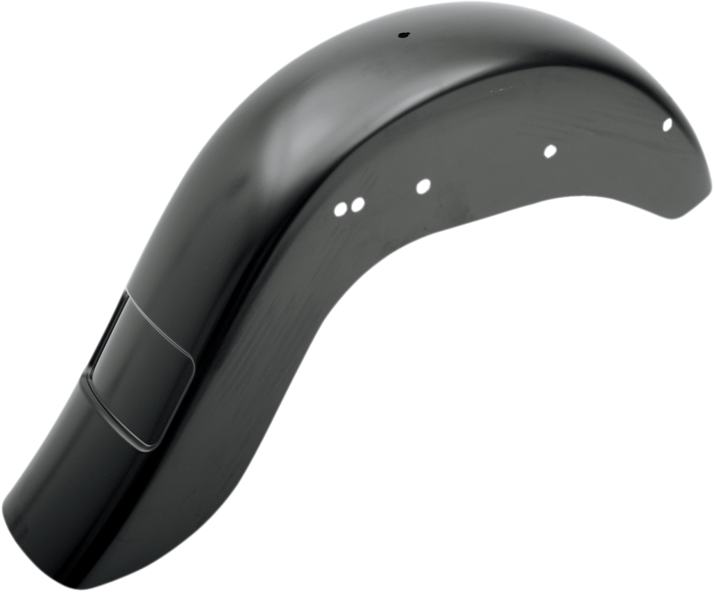 Benchmark 4" Stretched Rear Fender - Frenched - Unfinished - For Custom Application - HD
