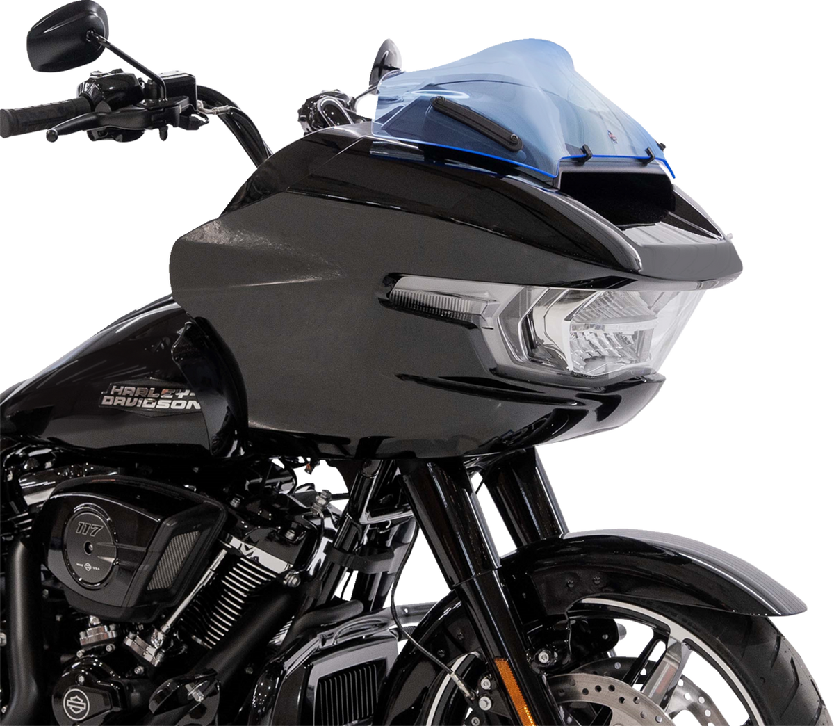 Ice Flare® Windshield - 8" - Blue Ice - '23-'26 FLTRX/FLTRT