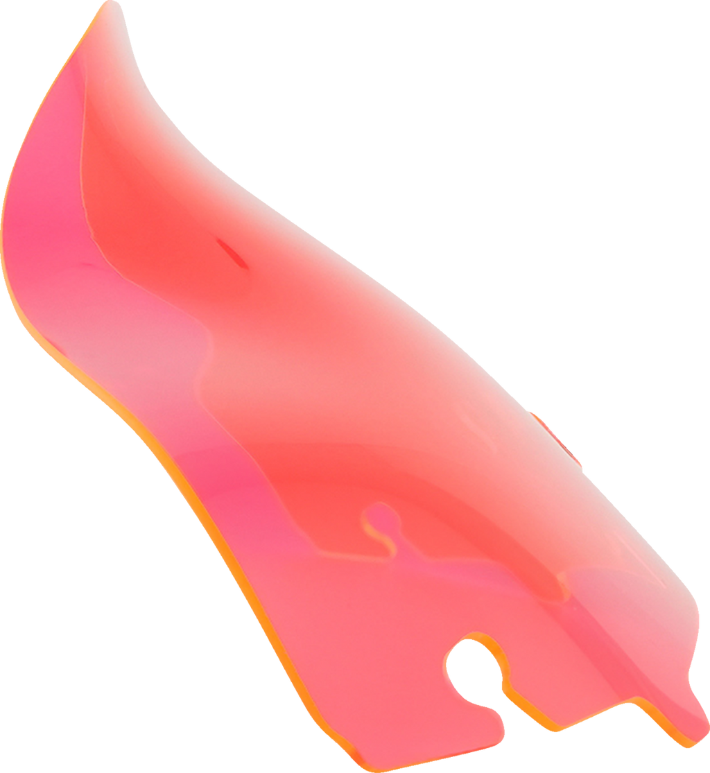 Ice Flare® Windshield - 6.5" - Pink Ice - '14-'25 FLHT/FLHX