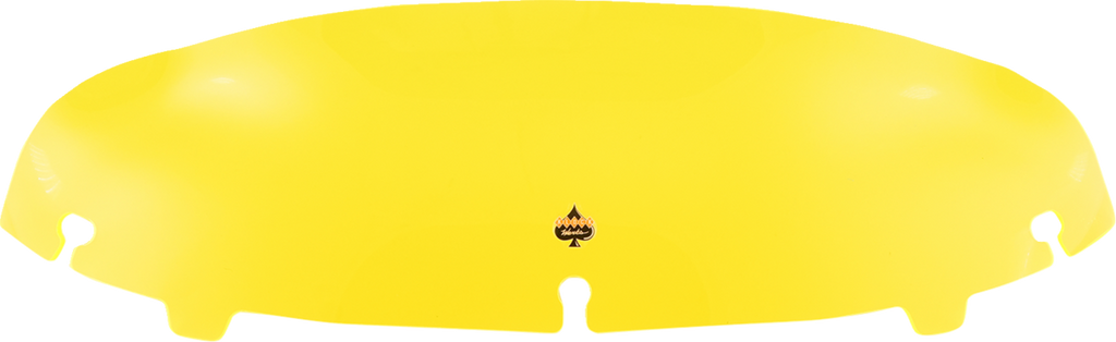 Ice Flare® Windshield - 4" - Yellow Ice - '14-'25 FLHT/FLHX