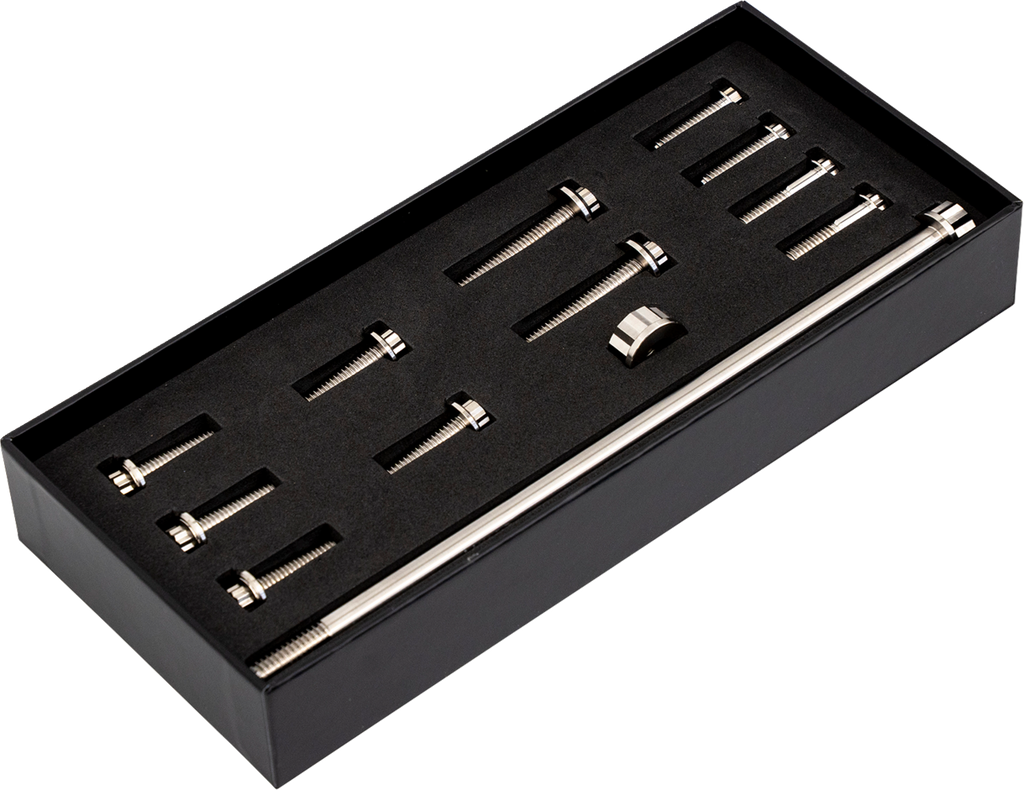 Bitchin' Bolts Hardware Kit - Titanium - M8 - Motor Mount