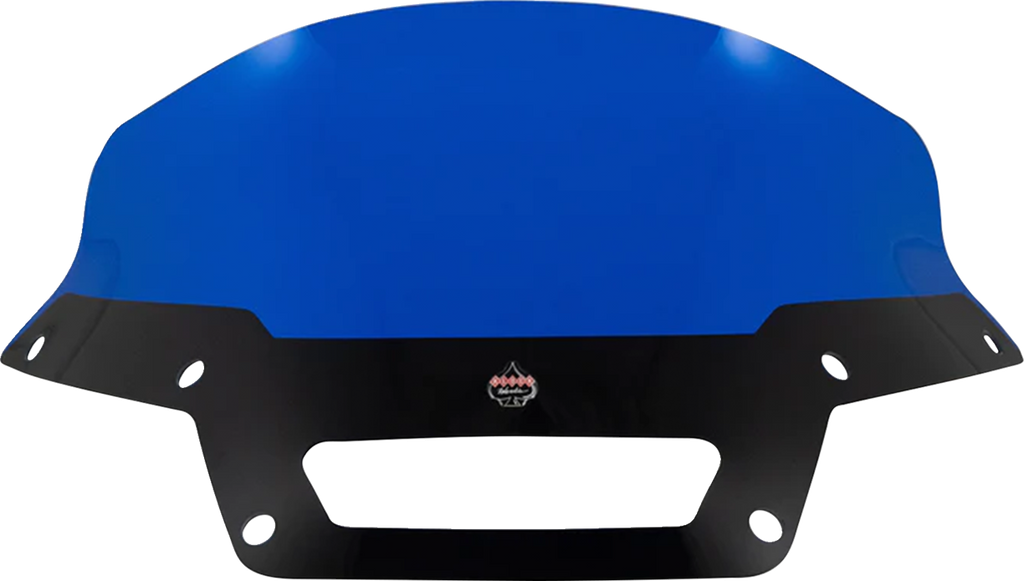 Kolor Flare® Windshield - 6" - Blue - '22-'26 FXLRST