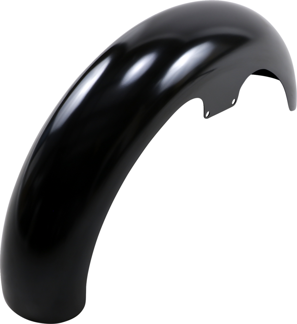 Wrapper Front Fender - Black - 16"-19" Wheel - HD Softail