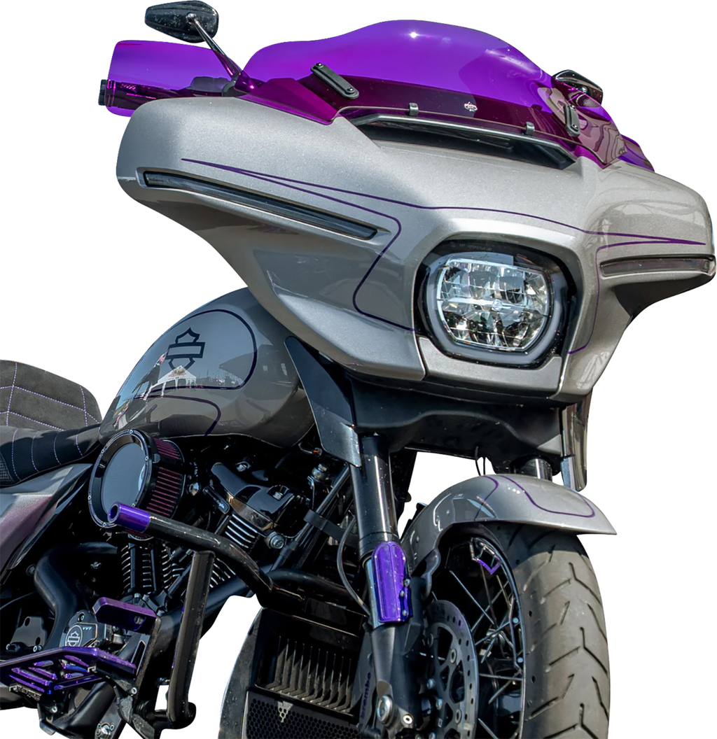 Flare® Handguards - Harley-Davidson Hydraulic Clutch - Purple