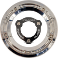 Derby Cover with Power Plate - Chrome/Black - Kit - '17-'25 Harley-Davidson
