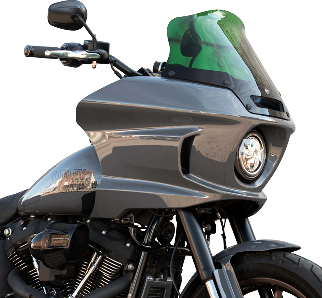 Kolor Flare® Windshield - 8" - Green - '22-'26 FXLRST