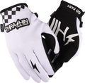 Go Fast Stealth Gloves - White - Small