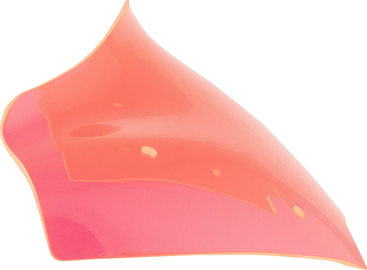 Ice Flare® Windshield - 10" - Pink Ice - '23-'26 FLTRX/FLTRT