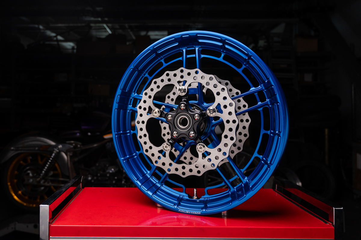 Rim - Flatline - Front - Blue - 21x3.5