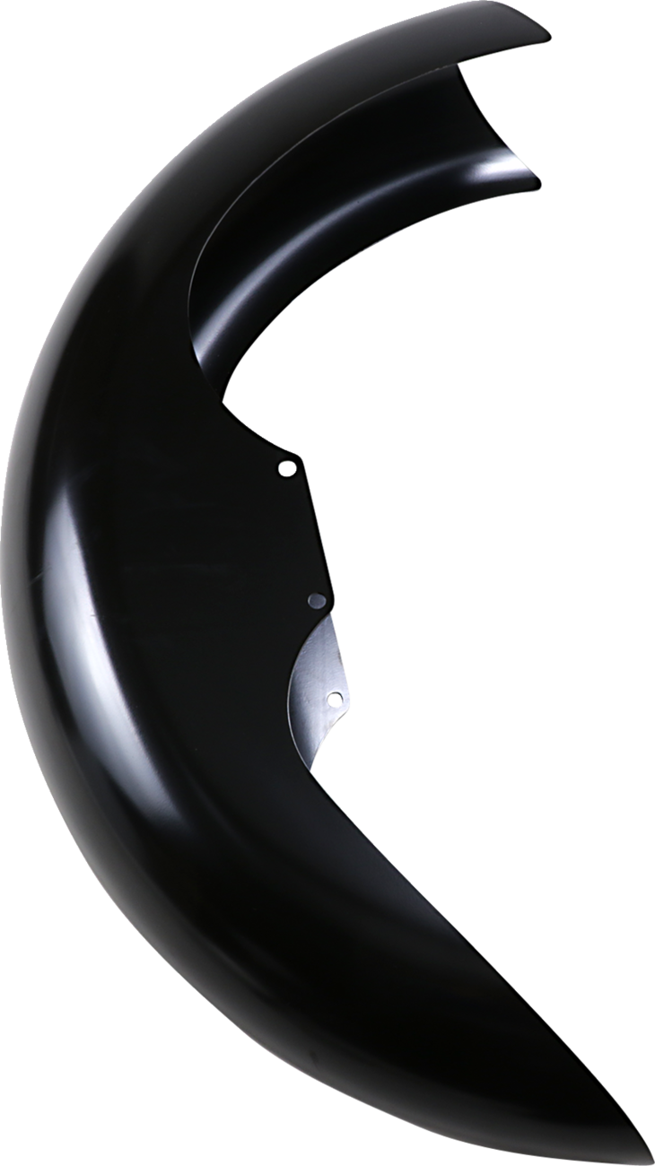 Level Front Fender - Black - 16"-19" Wheel - HD Touring/Trike
