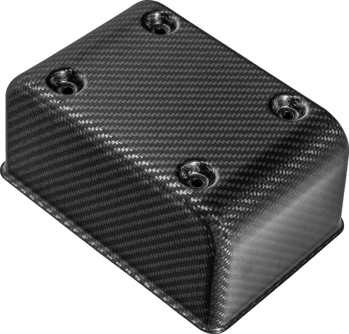 Fuse Block Cover - Carbon Fiber - Matte Black