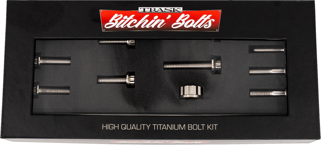 Bitchin' Bolts Hardware Kit - Titanium - M8 - Motor Mount