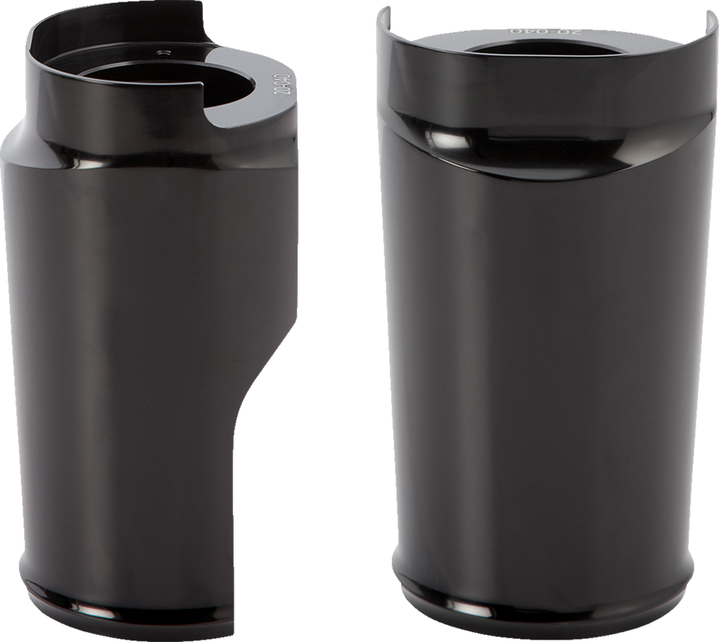 Fat Tire Fork Boot Cover - Black Anodized - Smooth