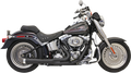 2:1 Exhaust - Black - Short - Softail