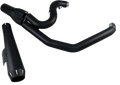 2:1 Exhaust - Black - Megaphone - Short - '91-'05 FXD