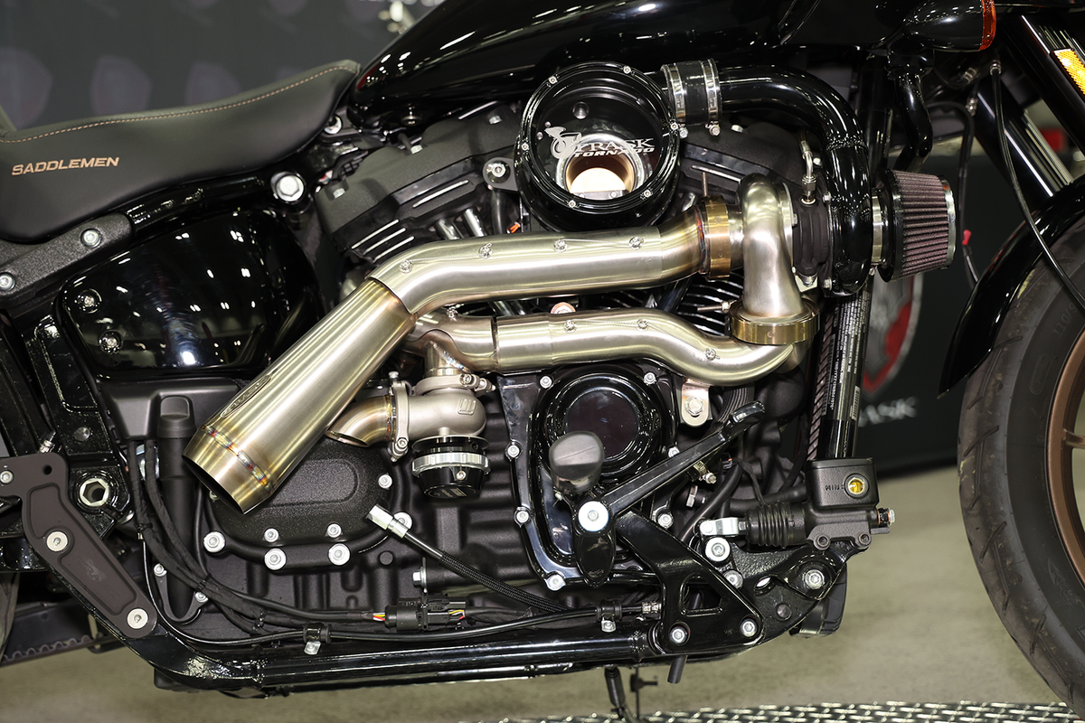 Tornado Turbo Performance Kit - Polished with Brushed Stainless Steel Exhaust - M8