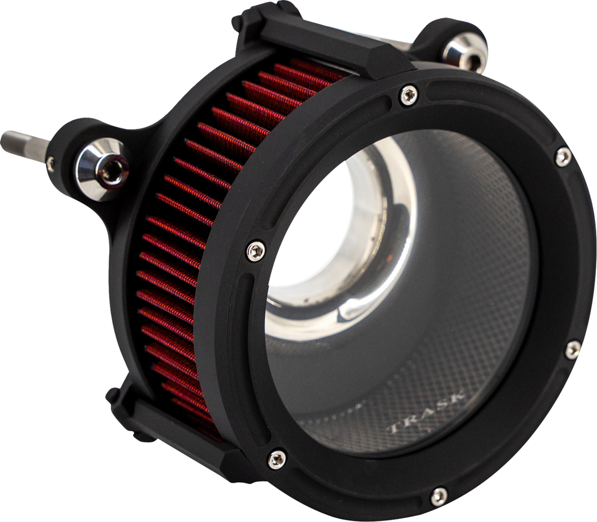 68 mm Assault Charge Air Cleaner - Flat Black - Gen 2 M8