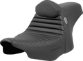 Pro Series SDC Performance Seat - Tuck-n-Roll - w/ Backrest - FLH/FLT '23-'24