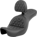 Roadsofa™ Seat - Lattice Stitch - with Backrest - FXD '06-'17