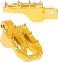 Aggressor Foot Pegs - Rear - Gold - FL/FX '18-'25
