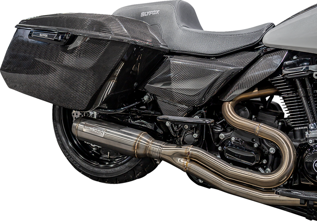 Side Cover - Right - Carbon Fiber/Gloss - HD Softail '20-'23