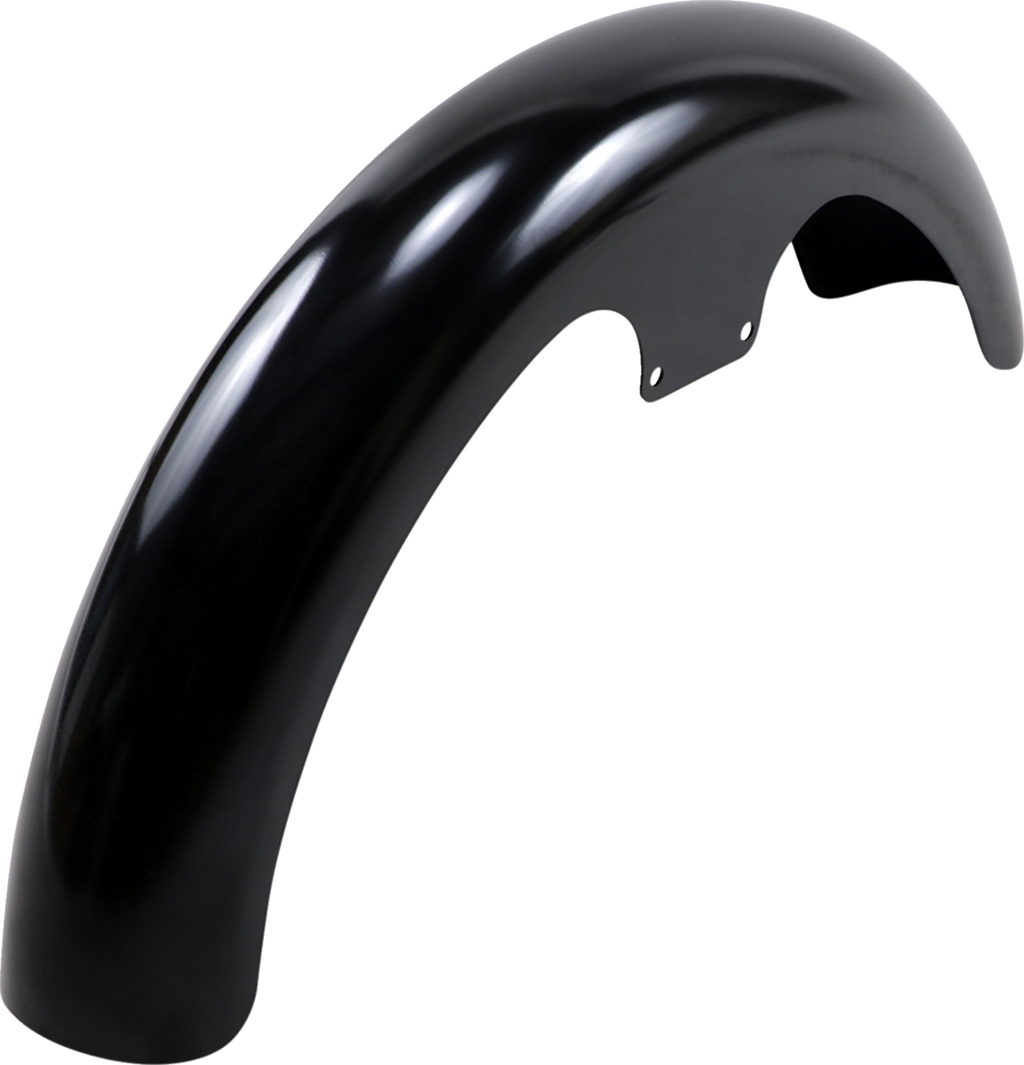 Wrapper Front Fender - Black - 21" Wheel - HD Dyna/Softail
