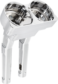 Method Kickback Handlebar Riser - 10" - Chrome