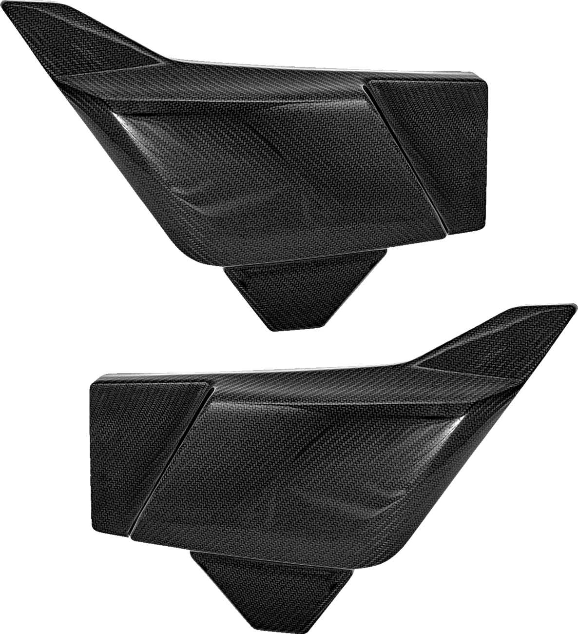 Side Covers - Carbon Fiber/Gloss - HD Touring/Trike '23-'25