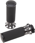 Fusion Deep Cut Grips - Cable - Black