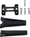 Handlebar Riser Kit - Straight - 1" Clamping - 6" Rise - Black