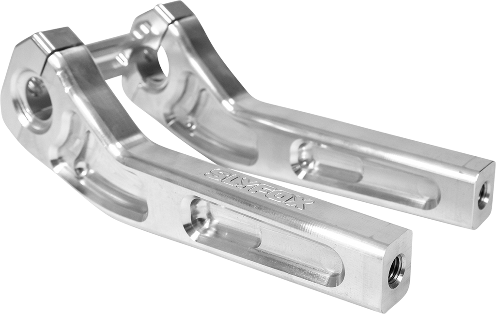 Handlebar Riser Kit - Pullback - 1" Clamping - 8" Rise - Raw
