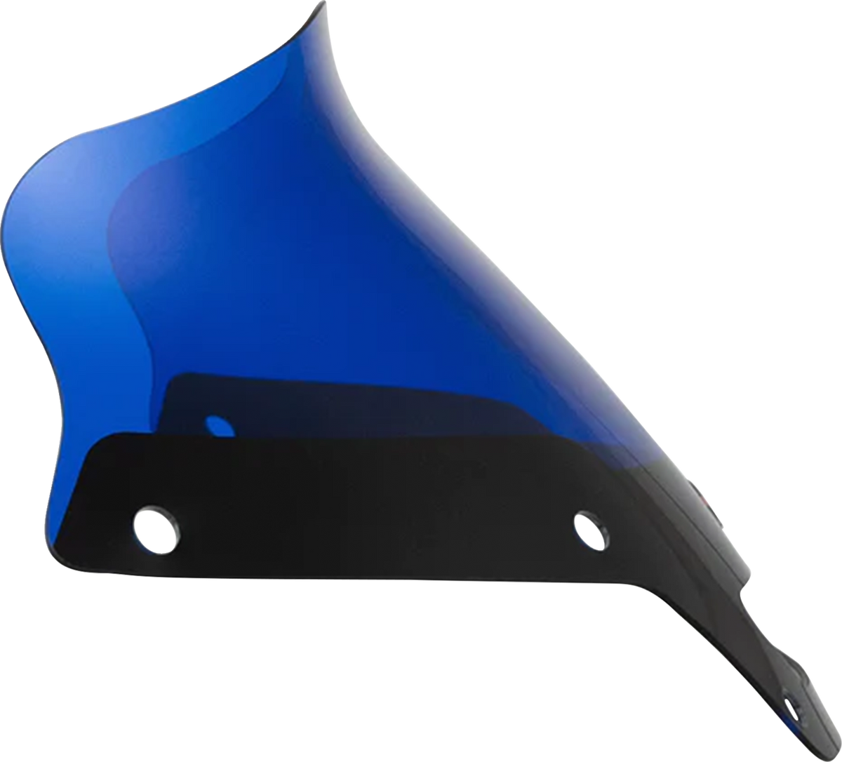 Kolor Flare® Windshield - 6" - Blue - '22-'26 FXLRST