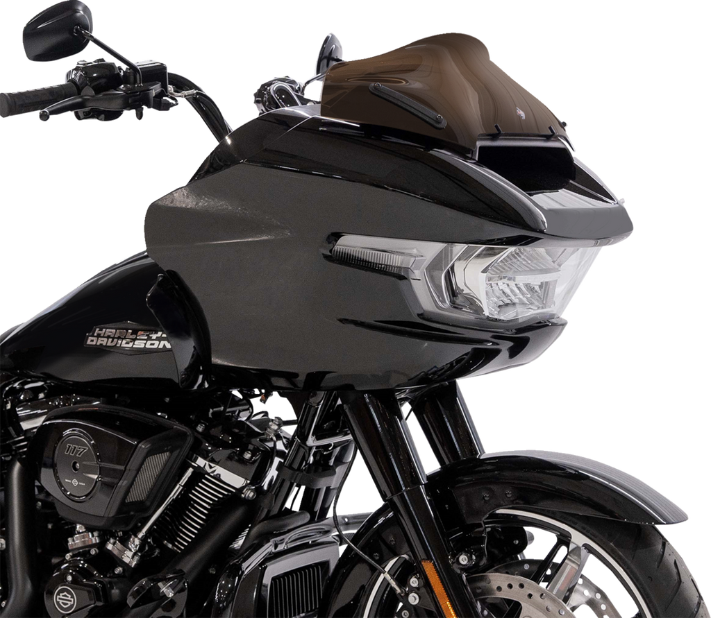 Kolor Flare® Windshield - 8" - Bronze - '23-'26 FLTRX/FLTRT