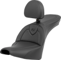 Roadsofa™ Seat - with Backrest - Black/Black Stitching - FXBB/FXST '18-'24
