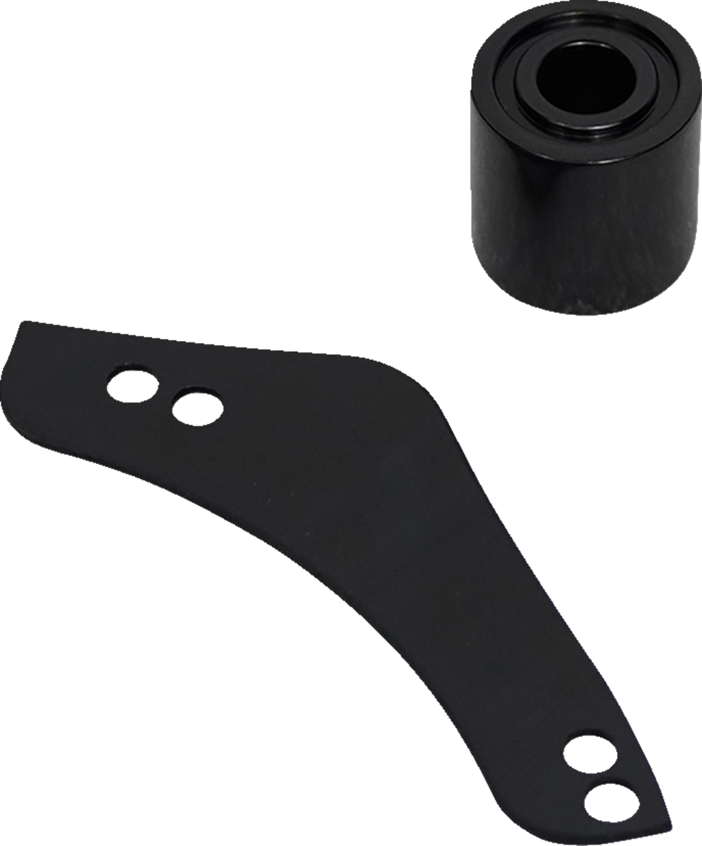 Replacement Breather Bolt Cover Plate - Inverted/Method/Clear Tear/Sidekick - Right - Black