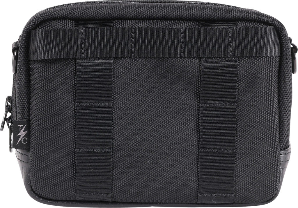 Crossbody Handlebar Bag - Black/Pink