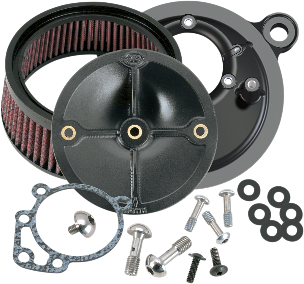 Super Stock™ Stealth Air Cleaner Kit - Black