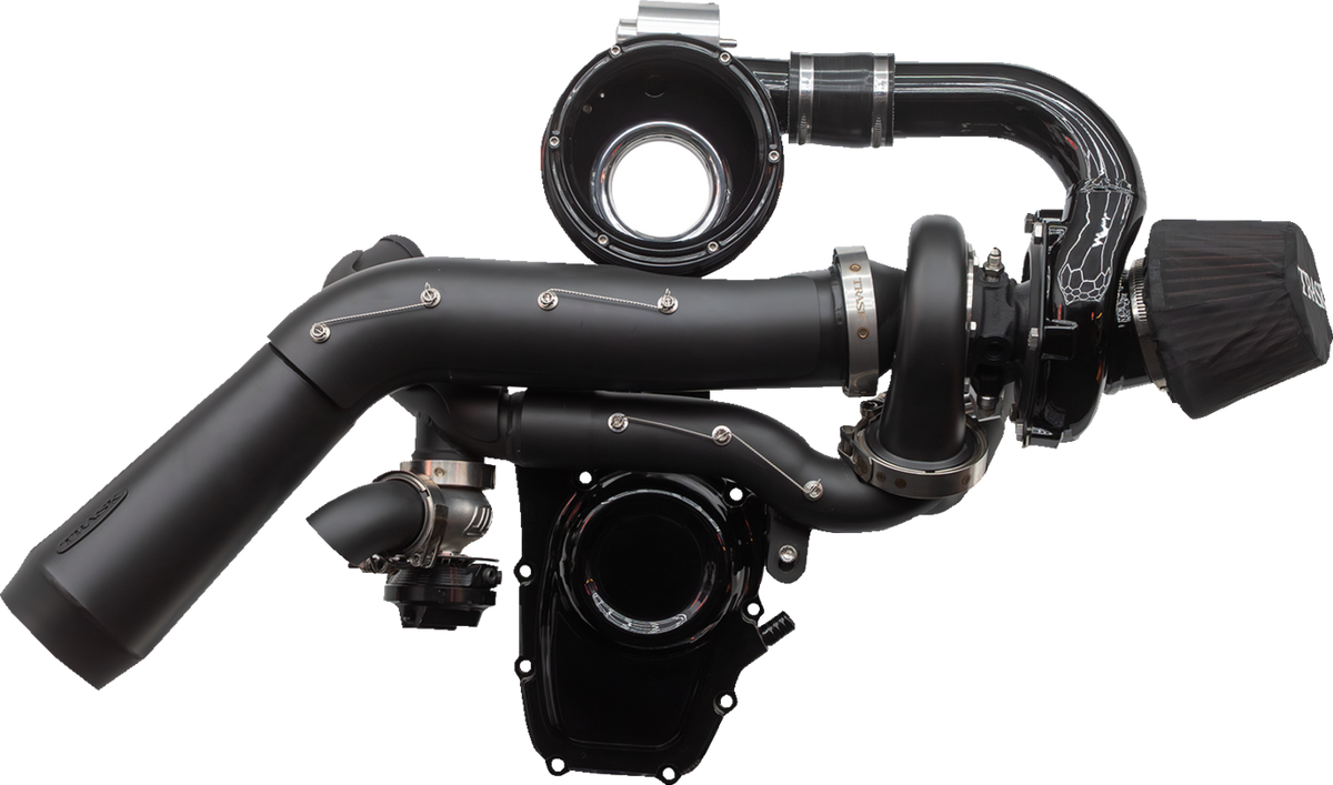 Tornado Turbo Kit - Stage 2 - Black with Black Aluminum - Gen 1 M8
