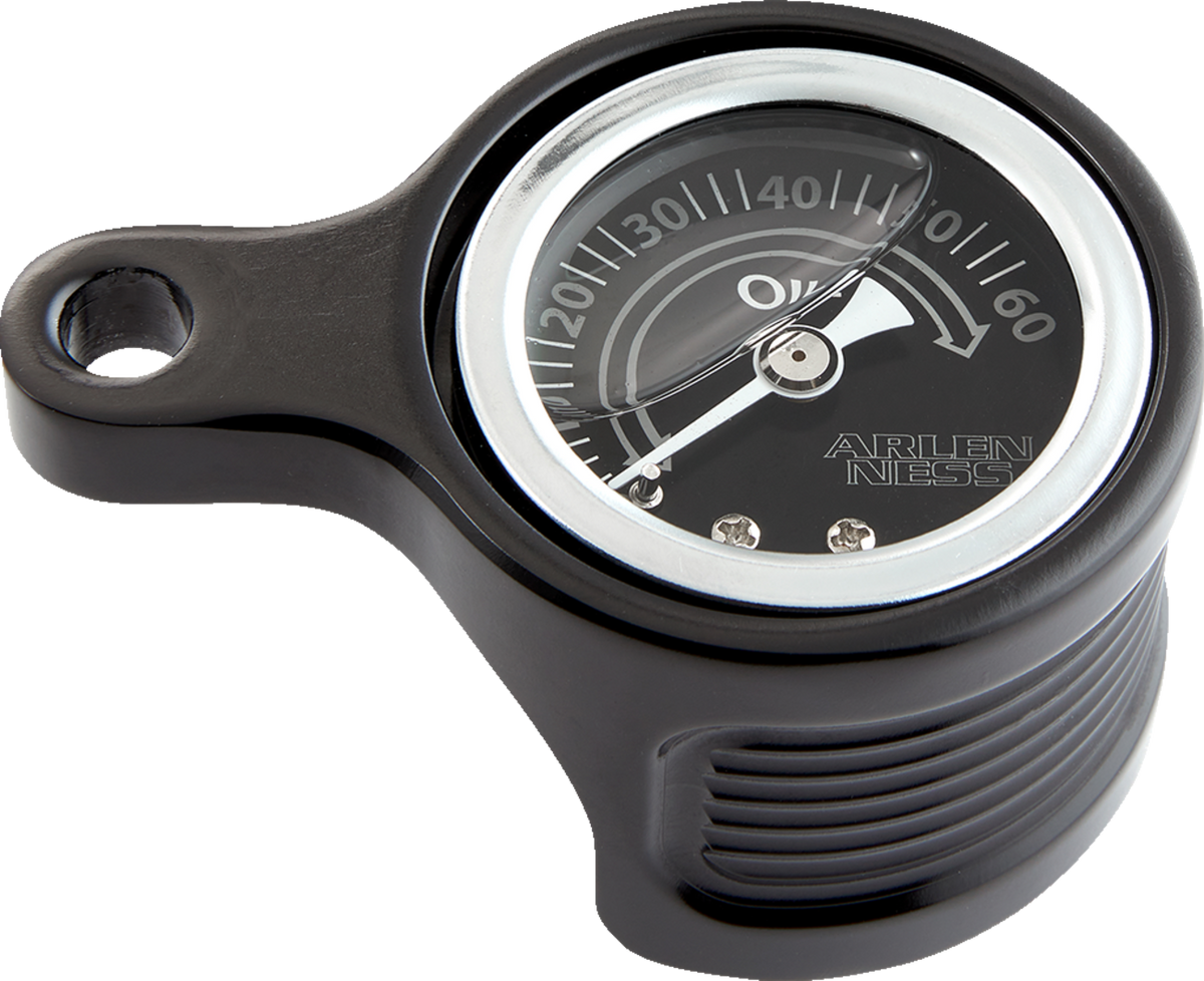 Oil Pressure Gauge - Method® - Black - HD '99-'17