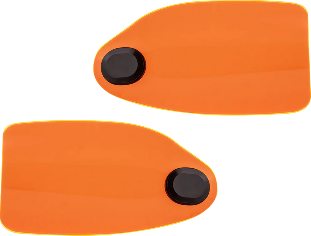 Flare® Handguards - Harley-Davidson Cable Clutch - Orange Ice