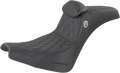 Pro Series SDC Performance Seat - w/ Backrest - Lattice Stitch/Lumbar Gripper - FX/FL '18-'24