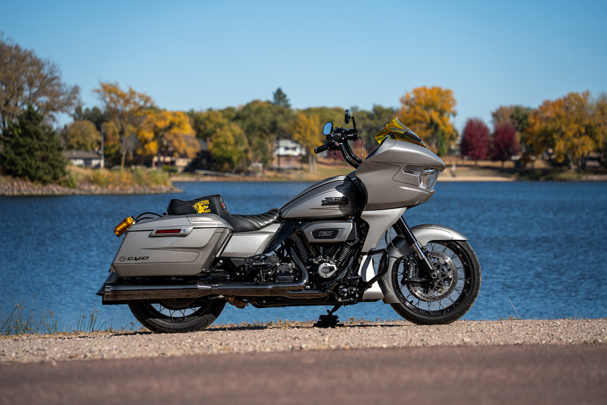 Level Front Fender - Black - 16"-19" Wheel - HD Touring