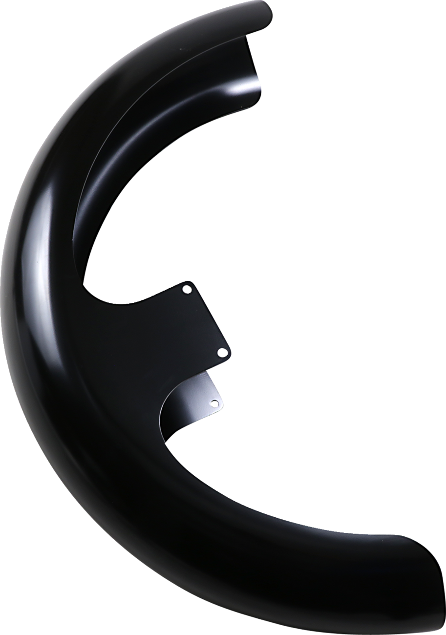 Wrapper Front Fender - Black - 21" Wheel - HD Touring/Trike