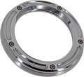 Assault Derby Cover with Window - Chrome - Softail