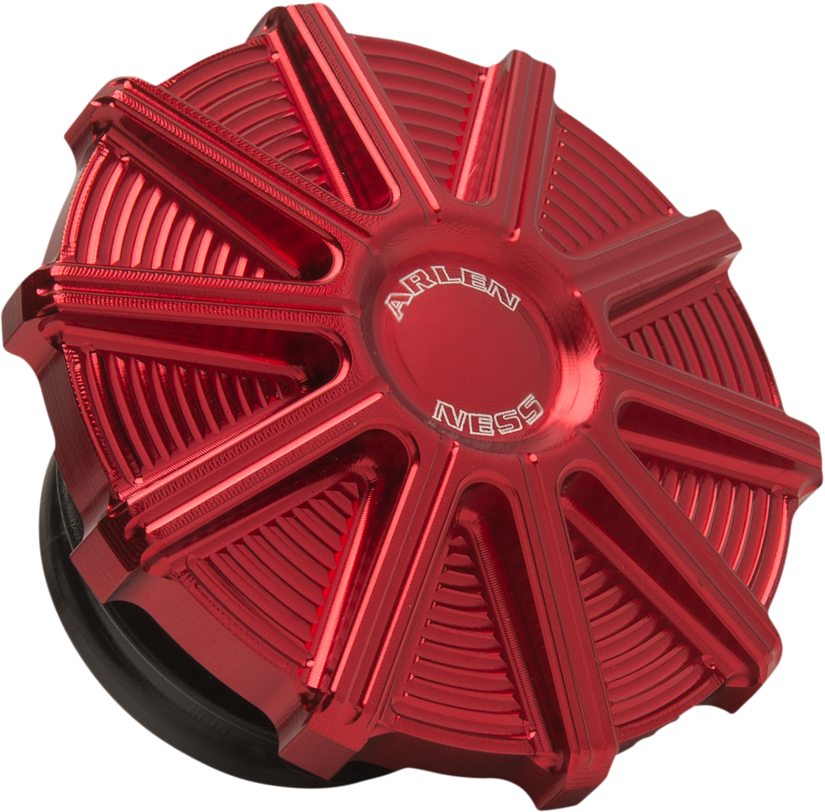 Vented Gas Cap - 10 Gauge - Red
