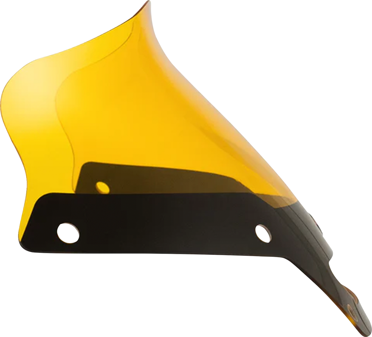 Kolor Flare® Windshield - 6" - Yellow - '22-'26 FXLRST