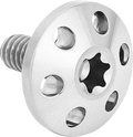 Titanium Holeshot Seat Bolts - Polished - 1/4"-20