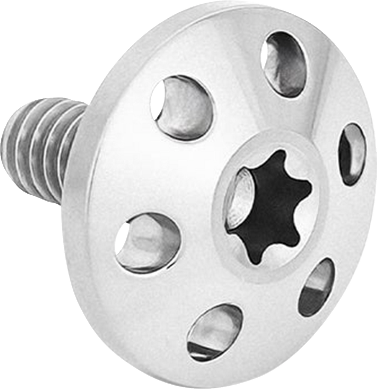 Titanium Holeshot Seat Bolts - Polished - 1/4"-20