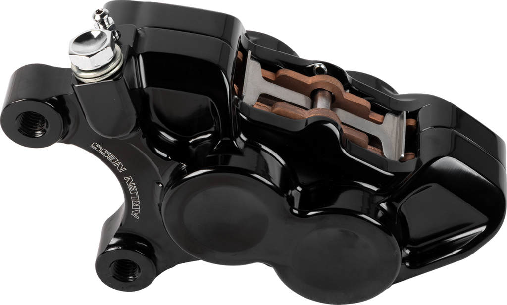 4-Piston Caliper - Left - 11.8" - Black