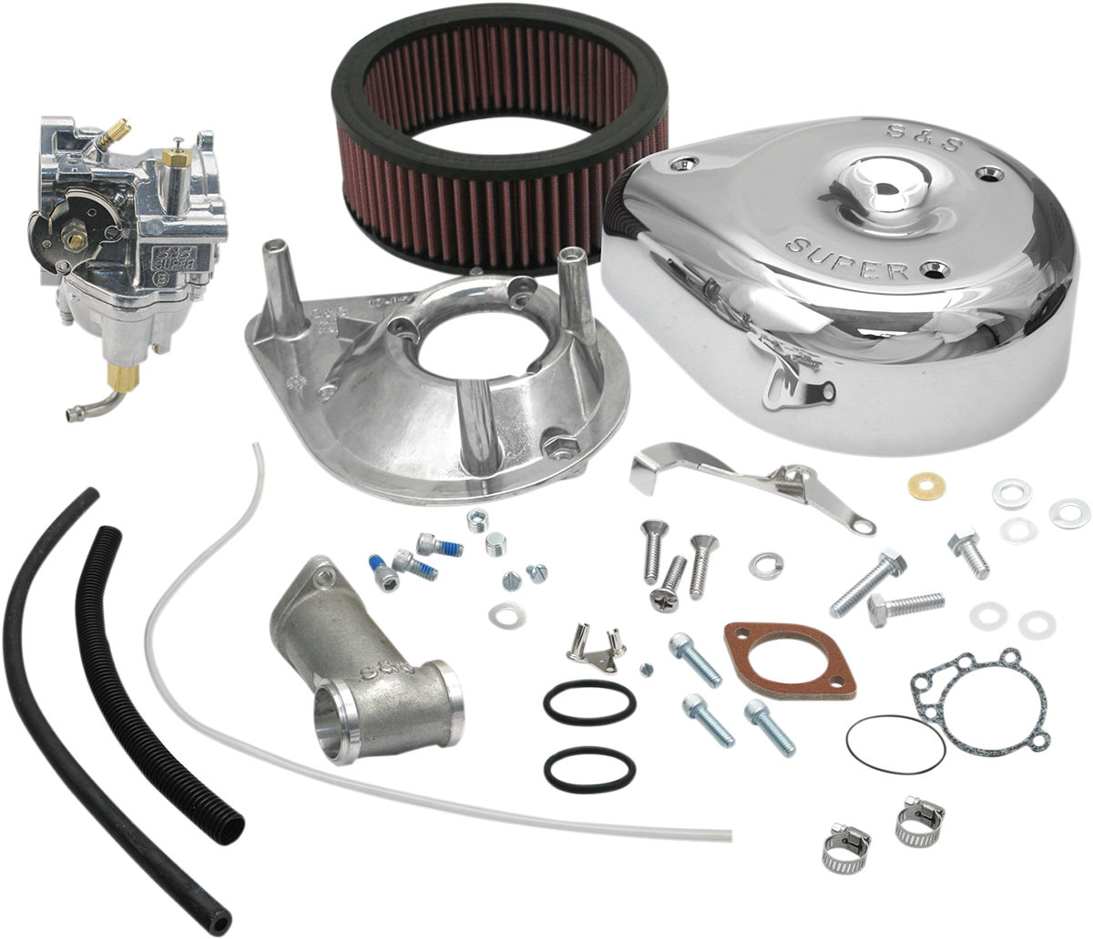 Super E Carburetor Kit with Manifold - Panhead